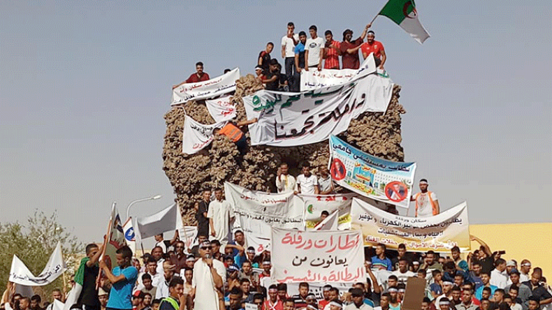 جرحى وموقوفون في مواجهات عنيفة بورقلة