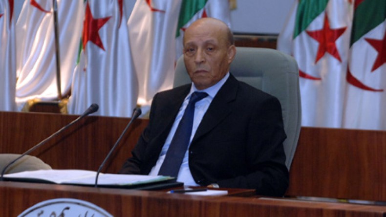 رئيس البرلمان الجزائري “يعترف” بإسرائيل!