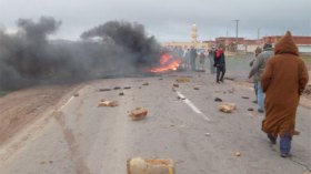 غلق الطريق بعد إقصاء مترشح “فائز” بورقلة