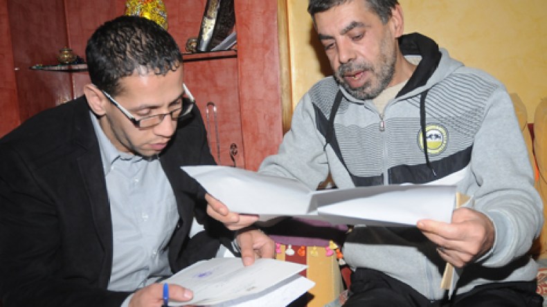 الأسير الفلسطيني المحرر أسامة أحمد وافي في إضراب عن الطعام