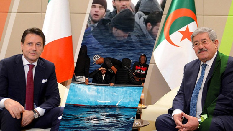 أويحيى: 40 ألف جزائري في إيطاليا و900 “حرّاق” فقط