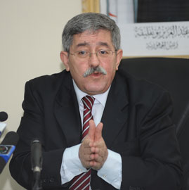 Ouyahia : « Seul le président de la République peut décider de ma démission »