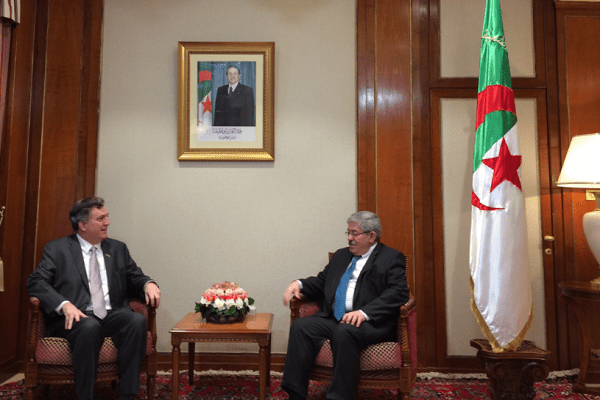 L’ambassadeur des États-Unis rencontre Ouyahia