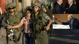 السلطة الفلسطينية تحضر جنازة الإرهابي “بيريز” وتُحارب الصهاينة كرويا!؟