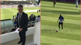 ألكاراز تابع آخر مباراة للاعبه براهيمي