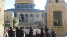 طلبة يهود يقتحمون المسجد الأقصى