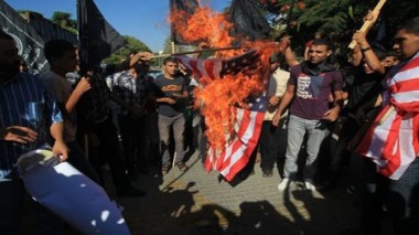 Des centaines de Palestiniens manifestent contre le film anti-islam