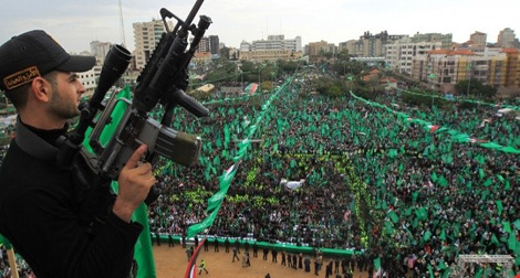 Près de 100.000 Palestiniens rassemblés à Ghaza pour les 25 ans du Hamas