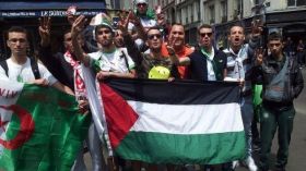 “الخضر” تضامنوا مع غزة في البرازيل.. والأنصار حملوا الراية الفلسطينية في كل مكان