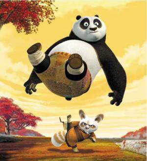 Hollywood's mix of kung fu and giant pandas is a hit in China