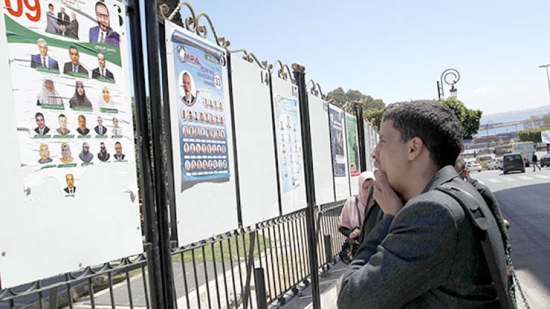 لماذا لا تظهر صور المترشحين الرجال أيضا؟