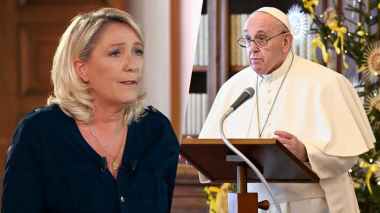 «Inquiet» de la voir Présidente: Le torchon brûle entre Marine Le Pen et le pape François