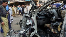 17 قتيلاً و40 جريحاً في انفجار حافلة في باكستان