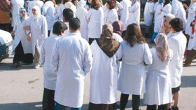 طلبة المعهد الوطني للشبه الطبي بدون منحة منذ سنتين
