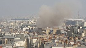 انفجار ضخم وسط باريس