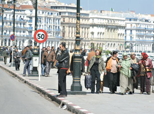Algeria counts 34.8 million inhabitants