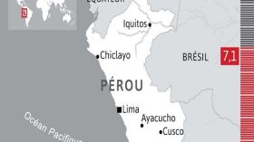 Un puissant séisme de magnitude 7,1 frappe le sud du Pérou