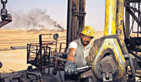 Algerian Oil prices fell by more than nine dollars during one month