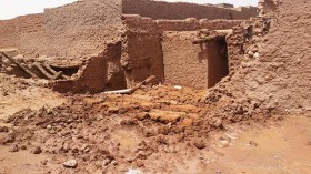 انهيارات للمساكن وتسربات للمياه في عين صالح