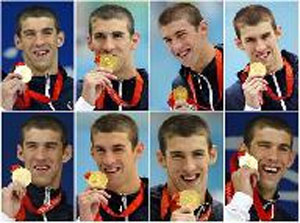 Phelps amazes world with Beijing eight