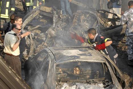Syrie: onze prisonniers tués par l'explosion d'un engin piégé