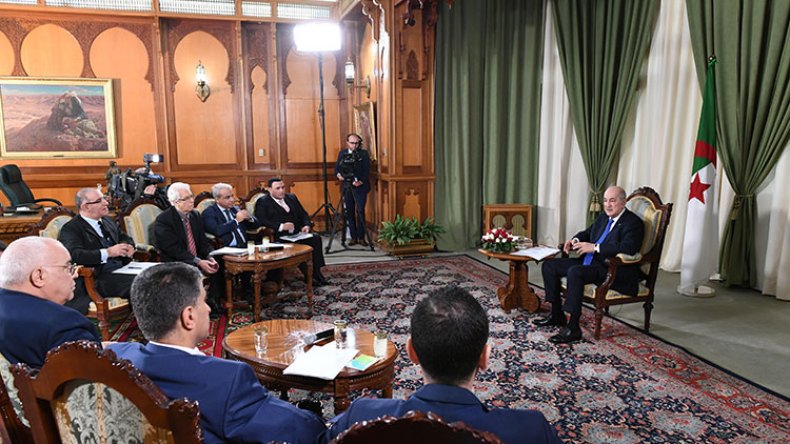 في مكتب الرئيس!