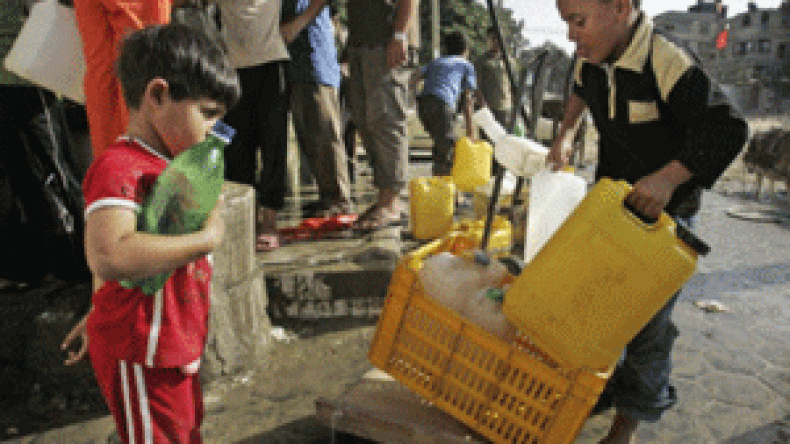 تحذير من تسمم مياه الشرب وحدوث كارثة صحية بغزة