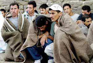 20 Algerian illegal immigrants sequestrated in reception center