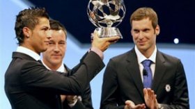 â€œGolden boyâ€ Cristiano Ronaldo wins â€œGolden Ballâ€ award