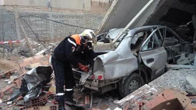 إصابة 4 أشخاص إثر انهيار منزل من طابقين بالمسيلة