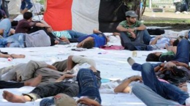 La place Tahrir au Caire toujours occupée par des dizaines de manifestants
