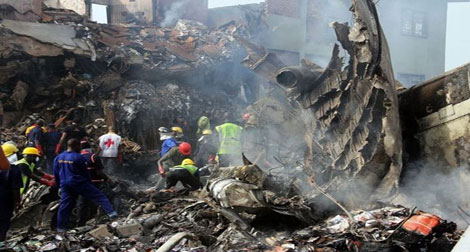 Le bilan de l'accident d'avion au Nigeria s'alourdit à 159 morts