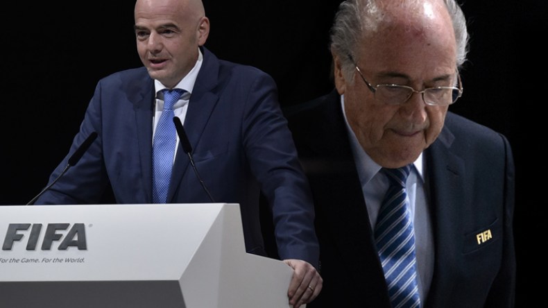 بلاتر يفتح النار على رئيس الفيفا.. ويصفه بالمُخادع!