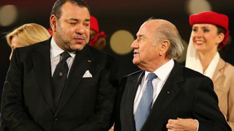 بلاتر يركب موجة المساندين لملف ترشح المغرب لمونديال 2026