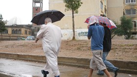 أمطار وثلوج ورياح بسرعة 90 كلم في الساعة بدءا من الأربعاء