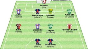 قدير وغلام ضمن التشكيل المثالي لبطولة فرنسا