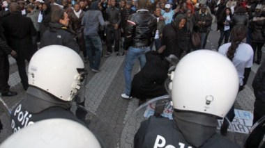 Une manifestation de partisans de Tshisekedi dégénère à Bruxelles