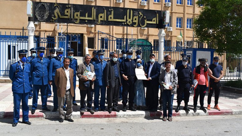 الشرطة تحيي ذكرى 8 ماي بشعار “الجزائر دوما منتصرة”