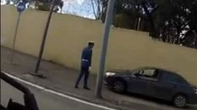 أمر بإيداع السائق المتسبب في حادثة دهس شرطي بالعاصمة
