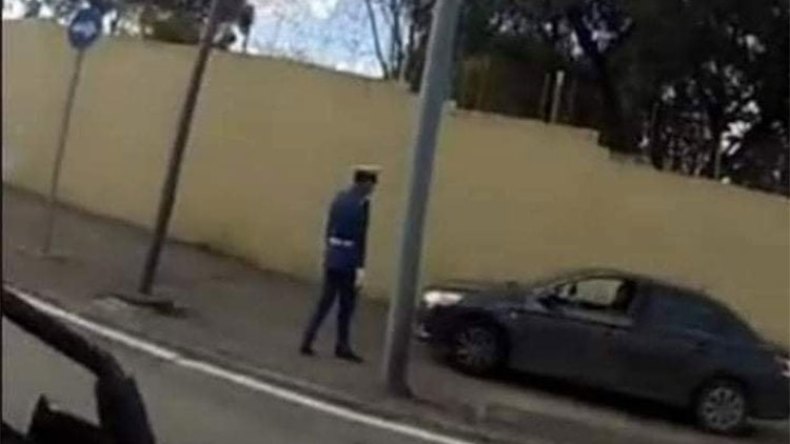 أمر بإيداع السائق المتسبب في حادثة دهس شرطي بالعاصمة