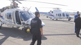 “نسور الشرطةّ”.. 2004 ساعة بين السماء والأرض لمواجهة كورونا!