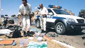 مقتل ثلاثة رجال شرطة  في كمين إرهابي ببرج بوعريريج
