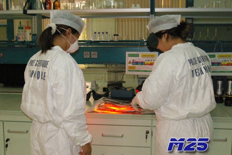 Police scientifique : traitement de 120 000 dossiers