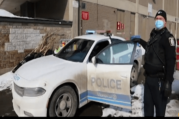 Quand un policier canadien parle algérien!