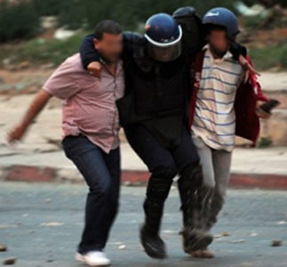 Protestations à Oued Ouchayah et Baraki: 52 policiers blessés