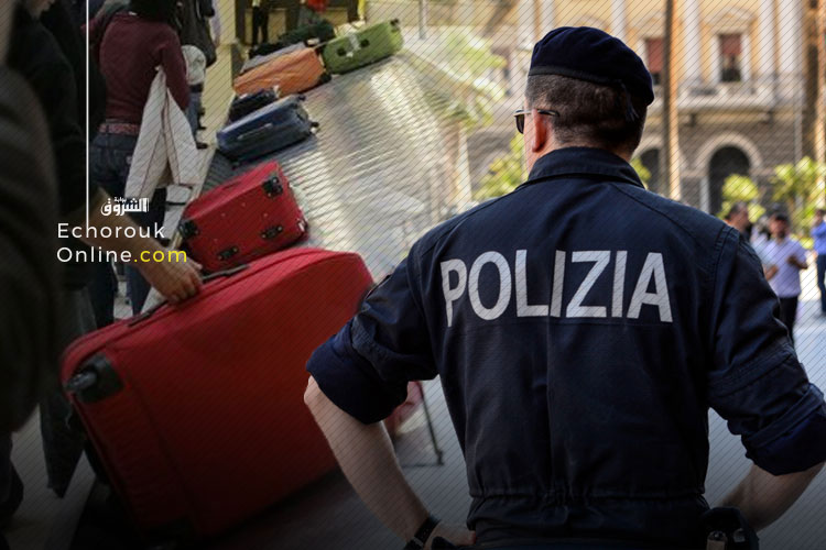 Italian Police Photograph And “Defame” Algerians Stealing Luggage!