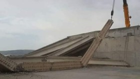 سقوط الجسر العملاق الذي سيربط تبسة بالطريق السيار