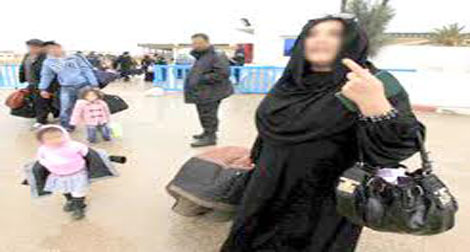 Tébessa: un flux important de passagers aux postes frontaliers de Tébessa