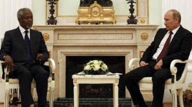 Annan à Poutine : la situation en Syrie a atteint un “point critique”