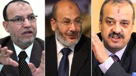 النيابة تأمر باعتقال العريان والبلتاجي وحجازي